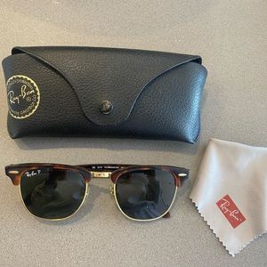 Rayban clubmaster polarized